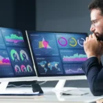 Image of a person who is watching the possibilities of Data Analytics Course in Kollam.